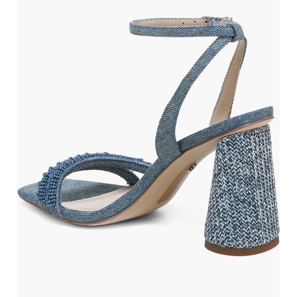Kia Sandals Denim Heel - Sam Edelman - Picture 4 of 7